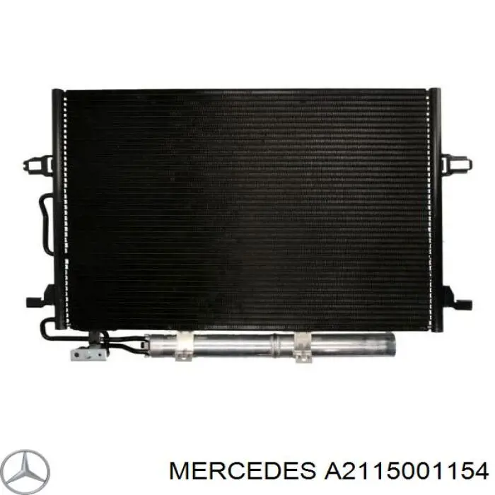 A2115001154 Mercedes radiador de aparelho de ar condicionado