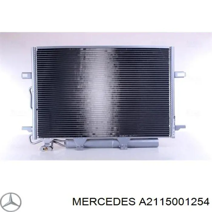 A2115001254 Mercedes радиатор кондиционера