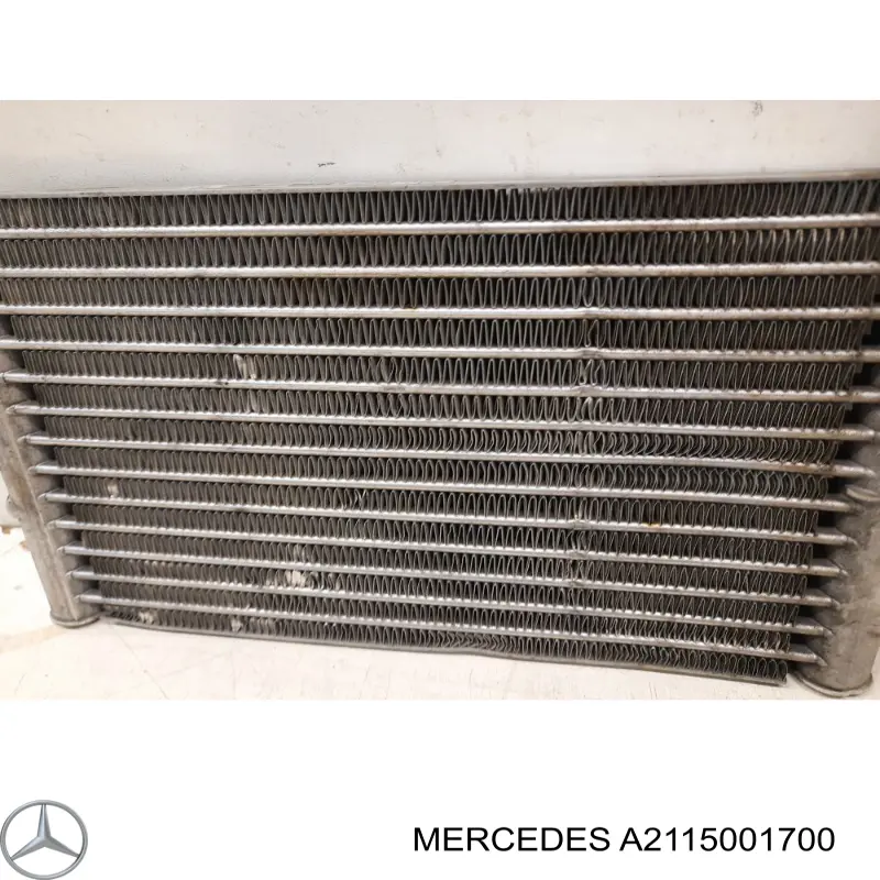 A2115001700 Mercedes radiador de esfriamento, caixa automática de mudança