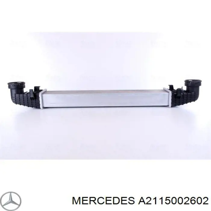 A2115002602 Mercedes radiador de intercooler
