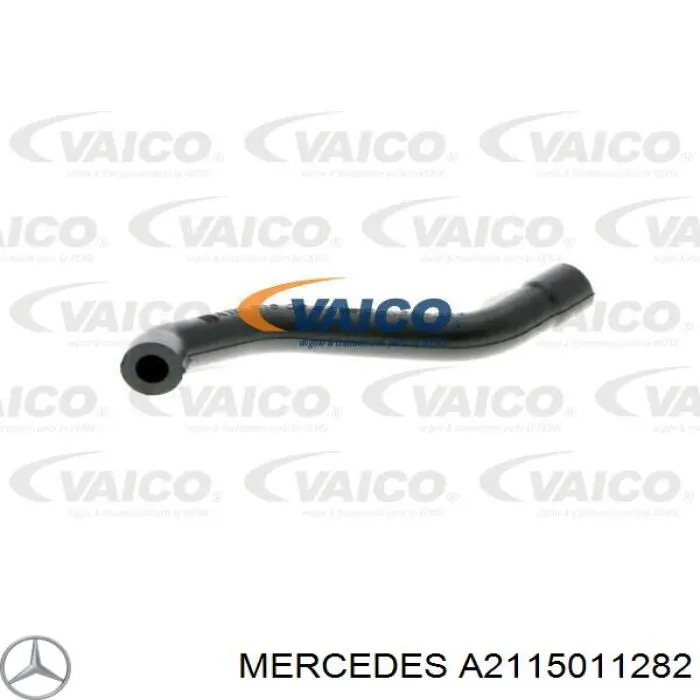 A2115011282 Mercedes mangueira (cano derivado inferior do radiador de esfriamento)