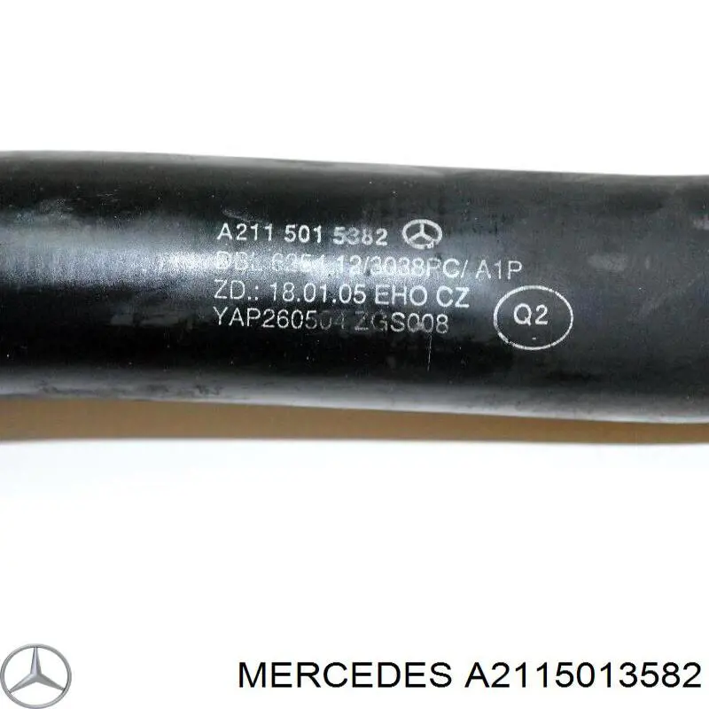Купить A2115013582 Mercedes Патрубок радиатора