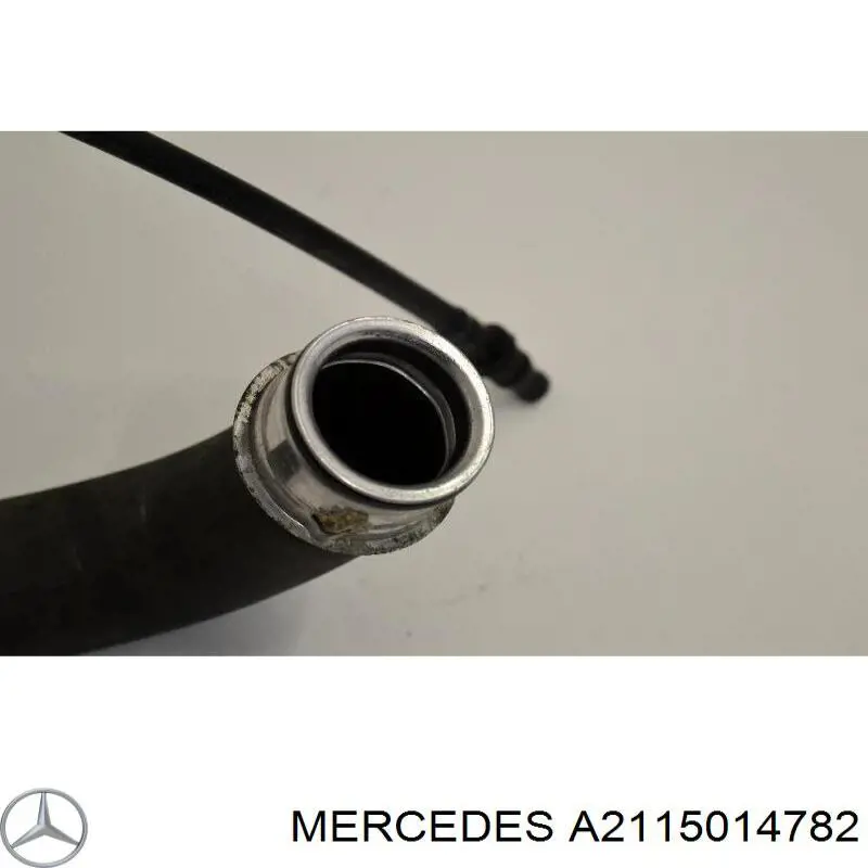 A2115014782 Mercedes шланг (патрубок радиатора охлаждения верхний)