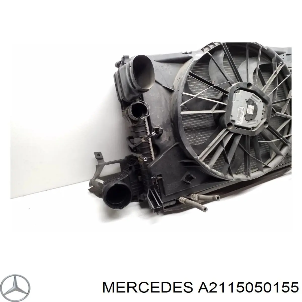 Диффузор радиатора A2115050155 Mercedes