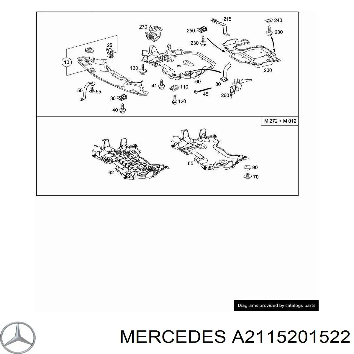 A2115201522 Mercedes 