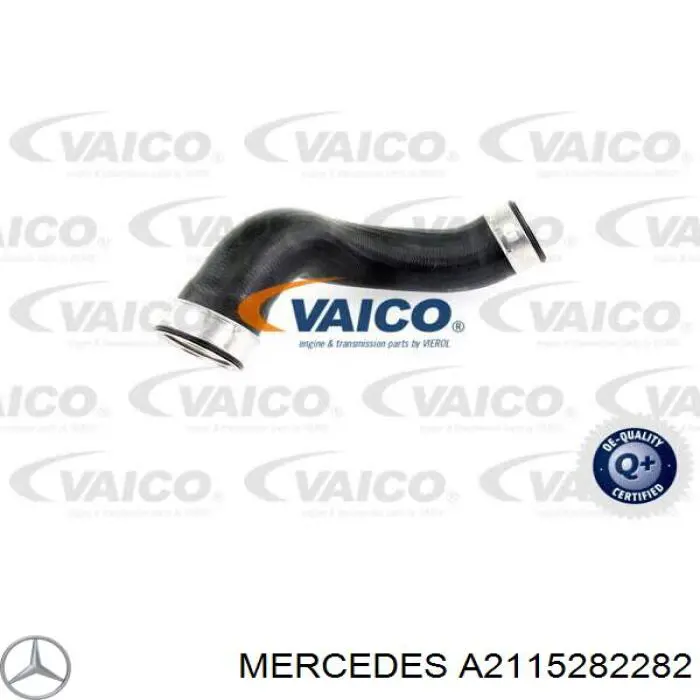 Патрубок интеркулера 13413 Metalcaucho