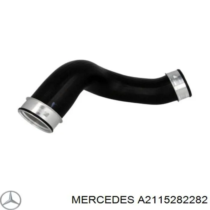 A2115282282 Mercedes шланг (патрубок интеркуллера правый)