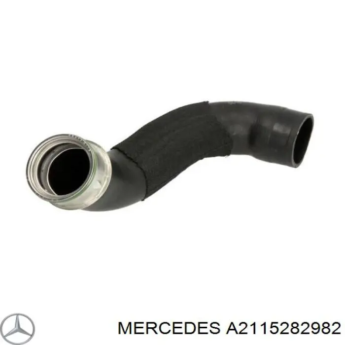 A2115282982 Mercedes mangueira (cano derivado esquerda de intercooler)