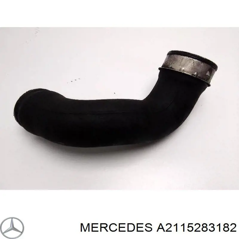 A2115283182 Mercedes шланг (патрубок интеркуллера левый)