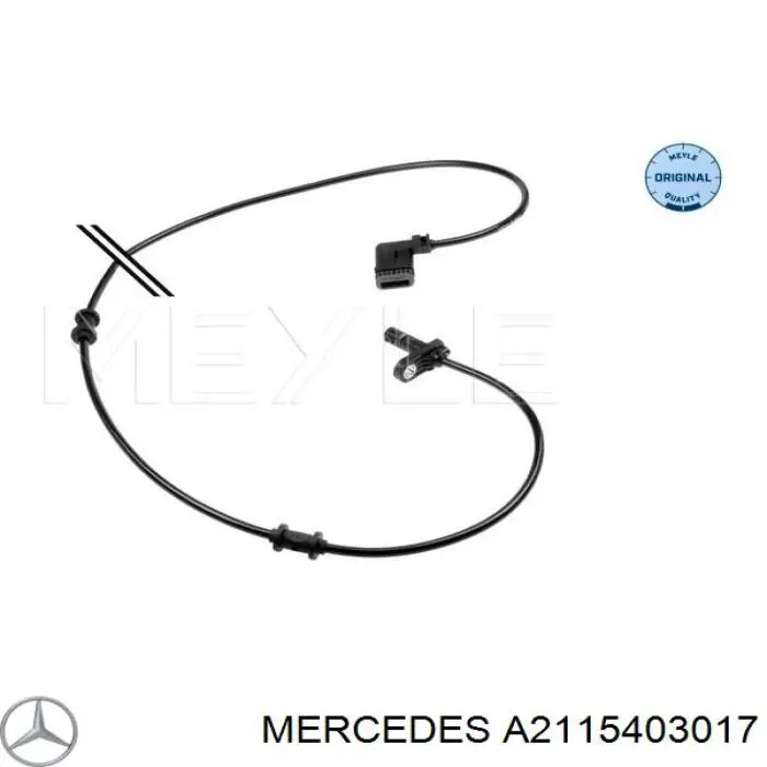 Датчик ABS задний Mercedes A2115403017