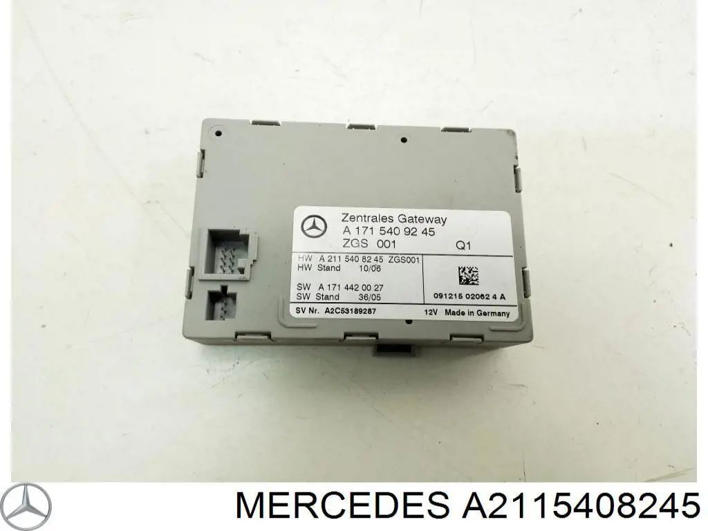 Блок управления центральным замком Mercedes A2115408245 цена, от 10.27 USD