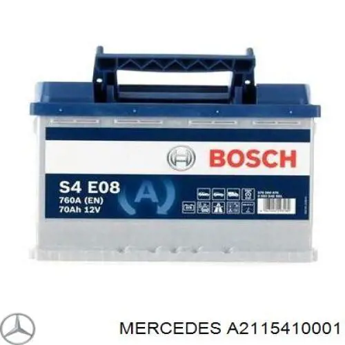 Аккумулятор Mercedes A2115410001