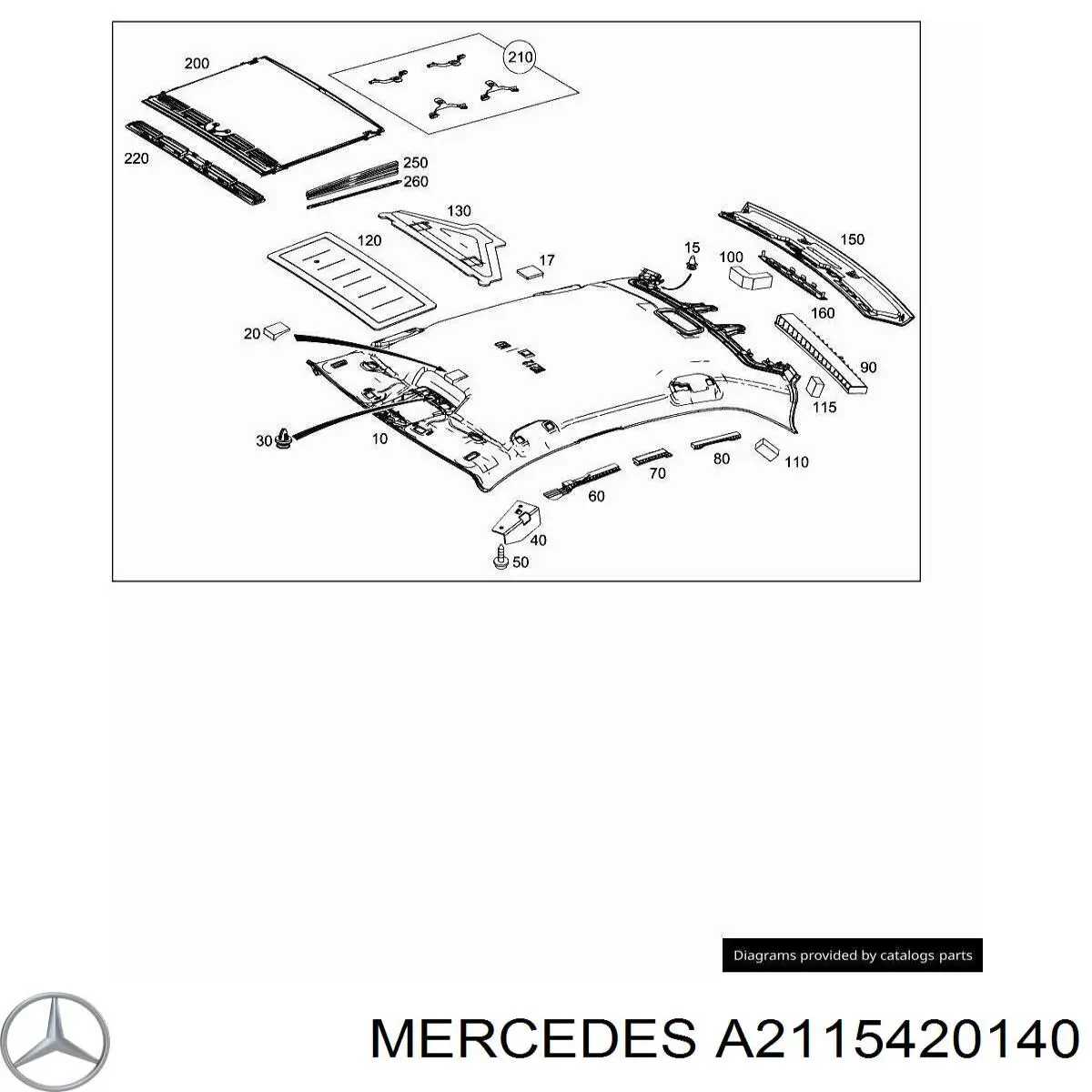 Дисплей парктроника Mercedes A2115420140 цена, от 1.27 USD