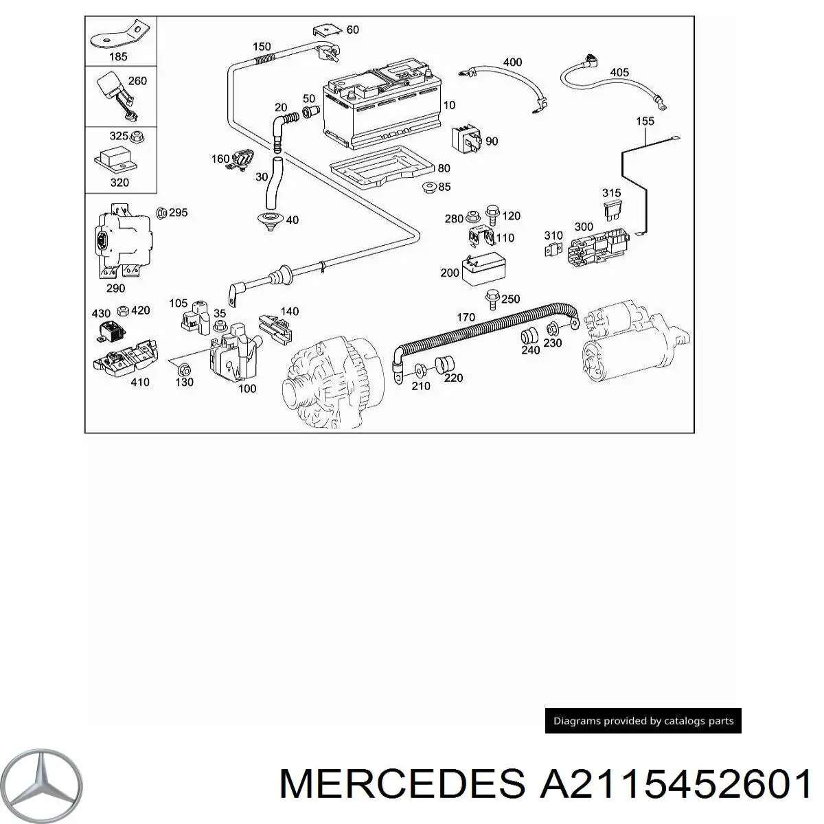  A2115452601 Mercedes