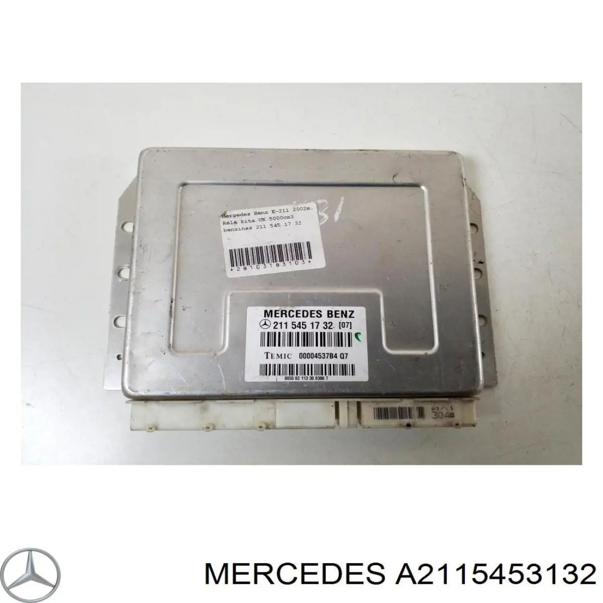 Блок управления пневмоподвеской A0355457232 Mercedes