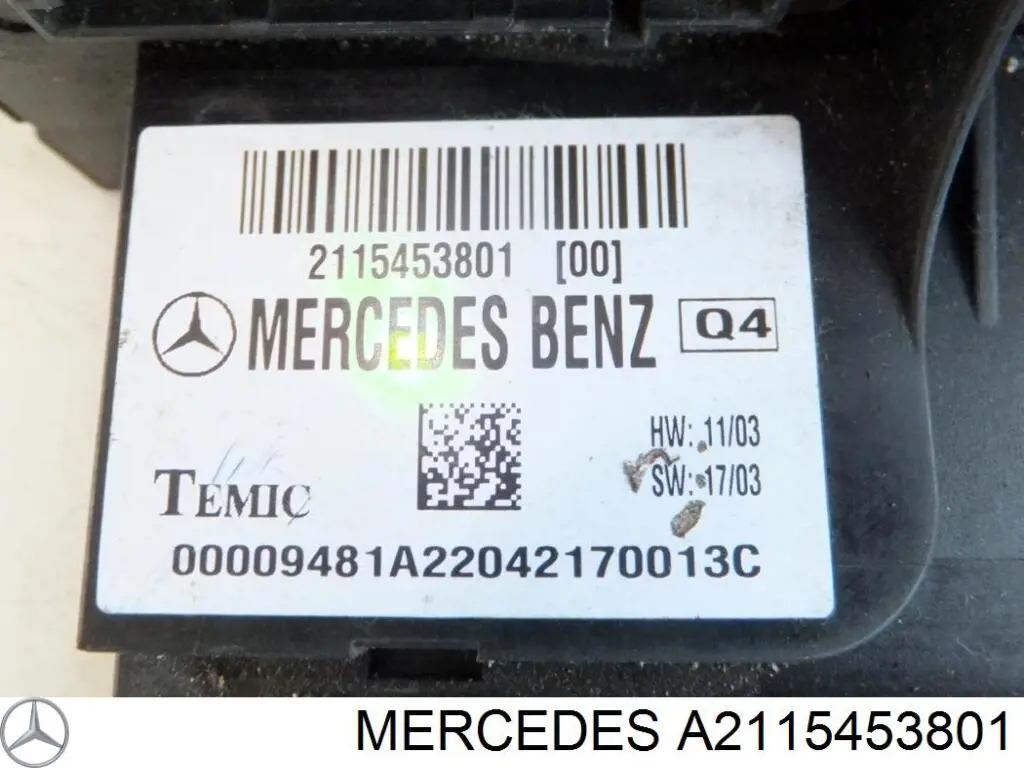 Коробка предохранителей Mercedes A2115453801 цена, от 31.04 USD