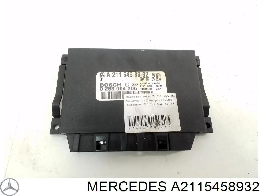 Купить 2115458932 Mercedes Модуль управления парктроником