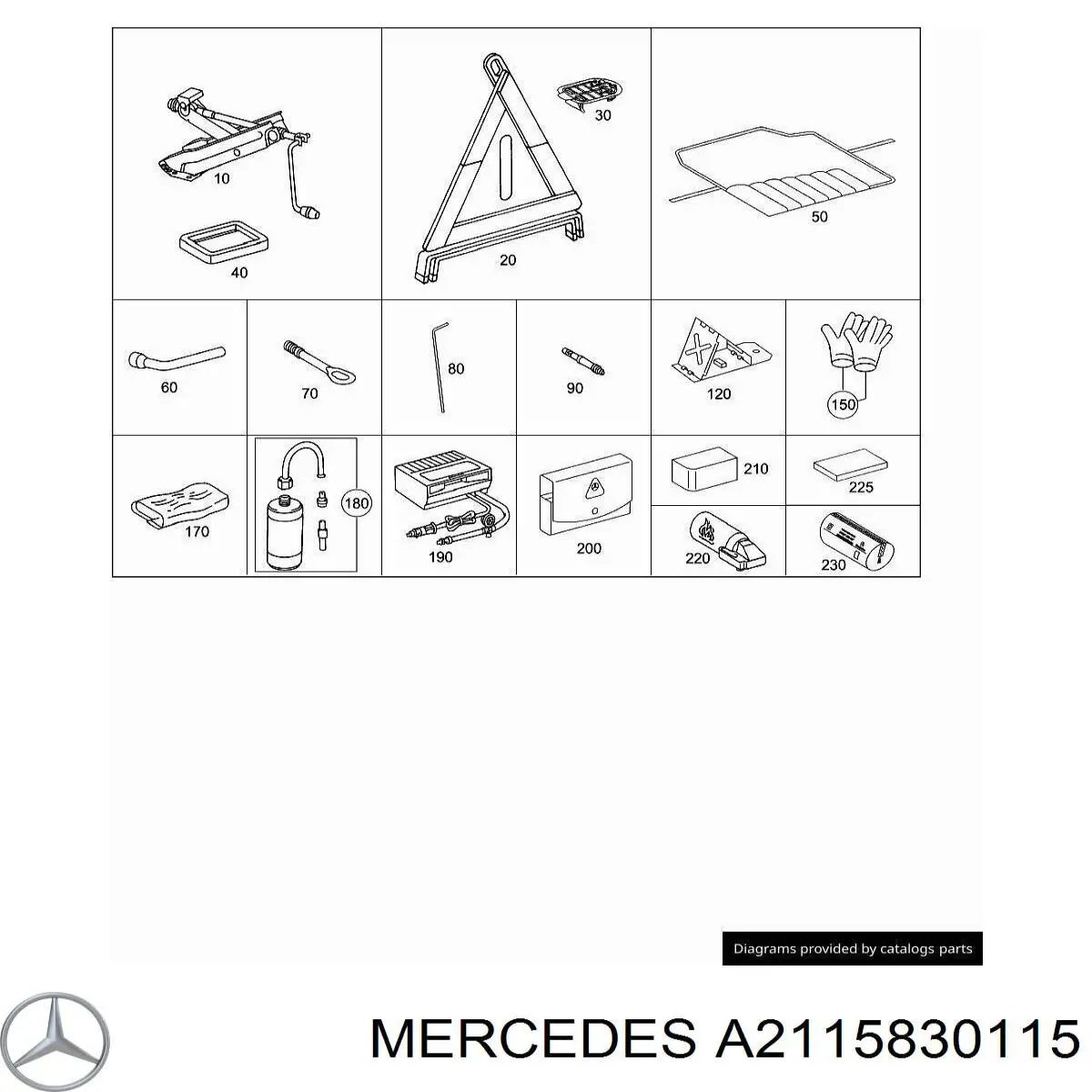  2115830115 Mercedes