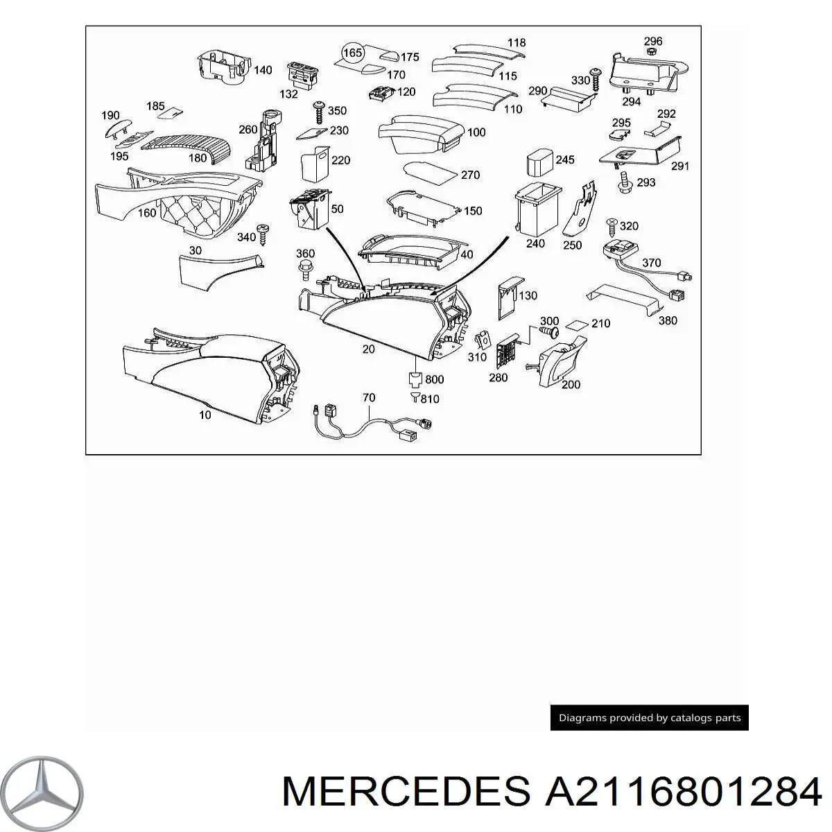  2116801284 Mercedes