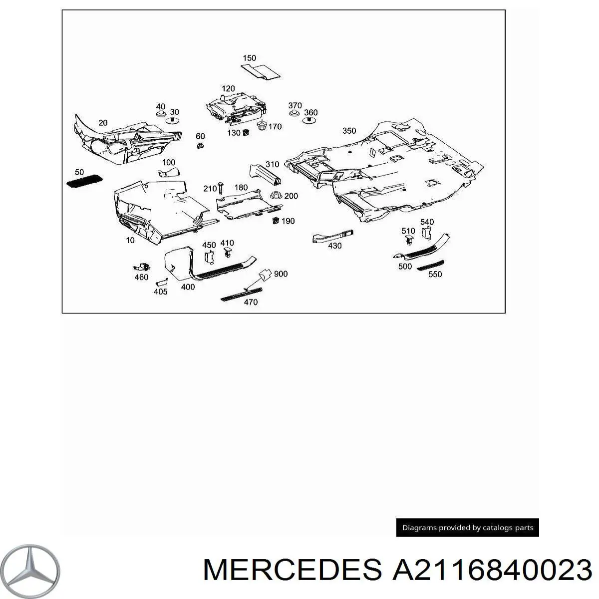  Mercedes A21168400239051 цена, от 18.73 USD