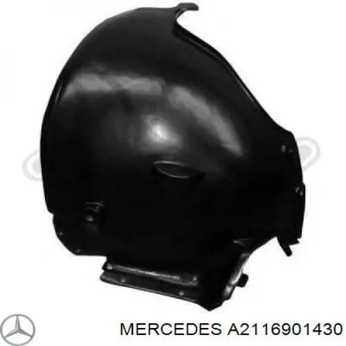 Подкрылок крыла переднего правый задний A2116901430 Mercedes