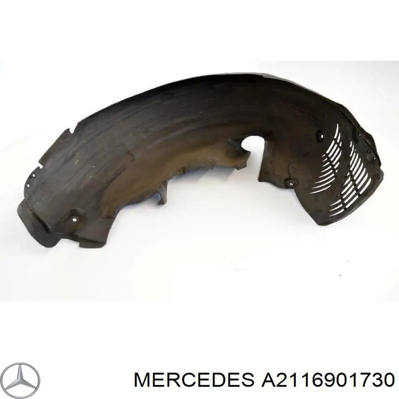 Guarda-barras do pára-lama traseiro esquerdo para Mercedes E (W211)