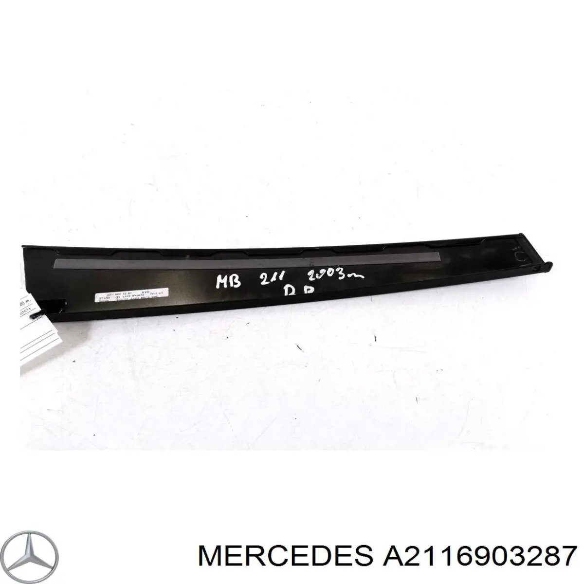Молдинг двери передней правой Mercedes 2116903287 цена, от 7.37 USD