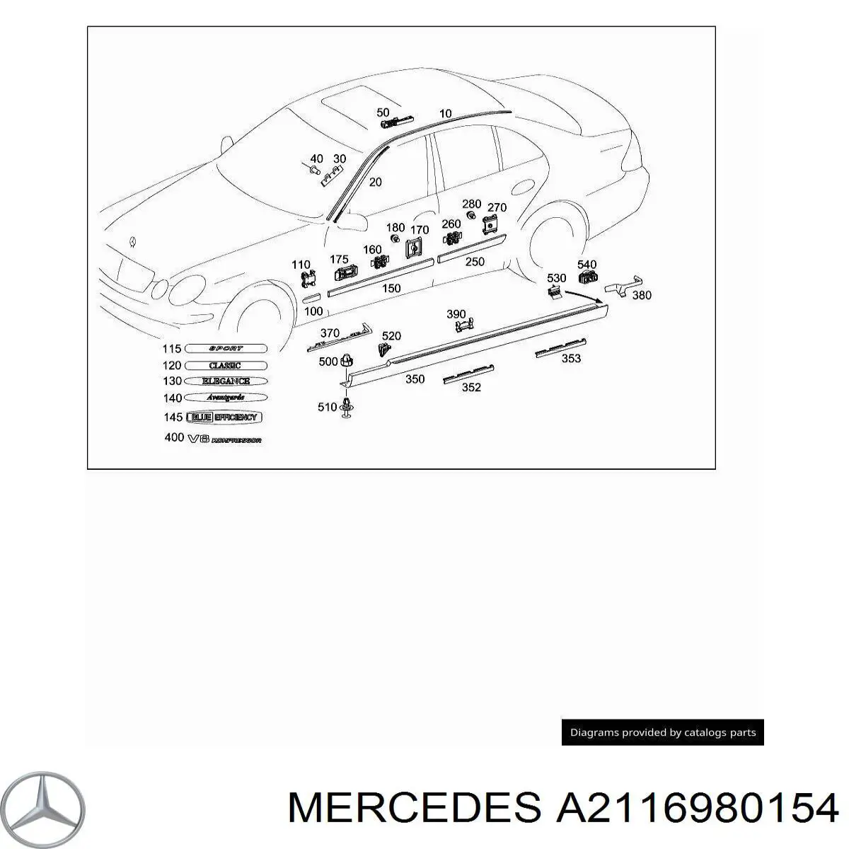  2116980154 Mercedes