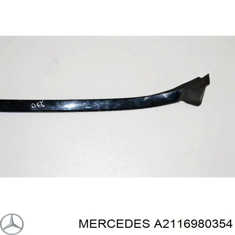 Накладка (молдинг) порога наружная левая Mercedes 2116980354 цена, от 36.23 USD