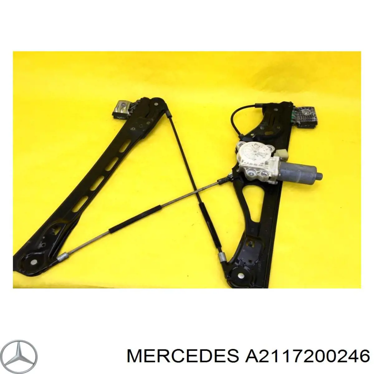 A2117200246 Mercedes mecanismo de acionamento de vidro da porta dianteira direita