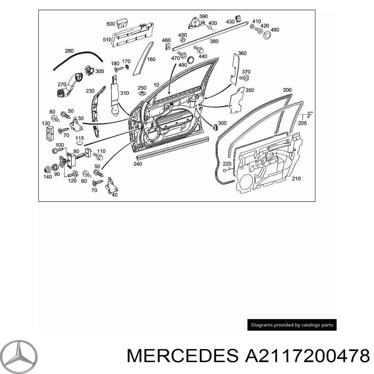 A2117200478 Mercedes 