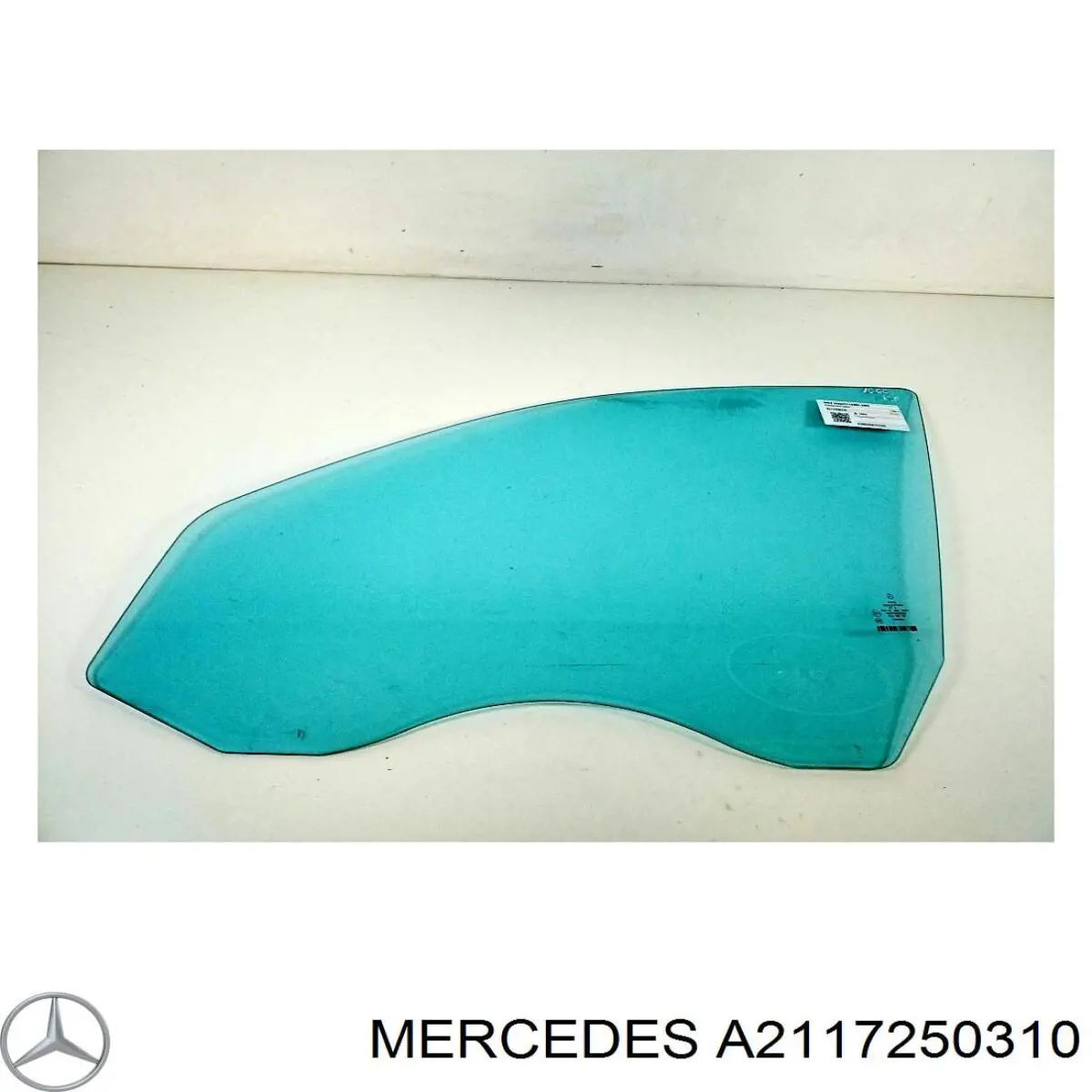 A2117250310 Mercedes vidro da porta dianteira esquerda