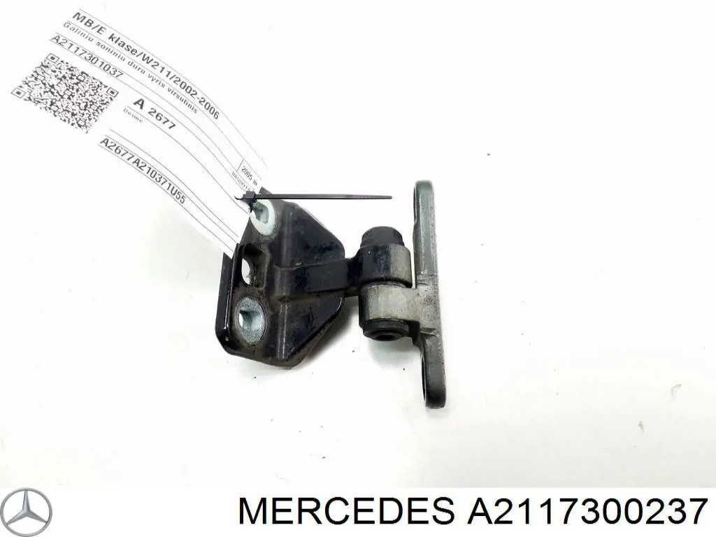 Дверной шарнир задний правый Mercedes A2117300237 цена, от 6.33 USD