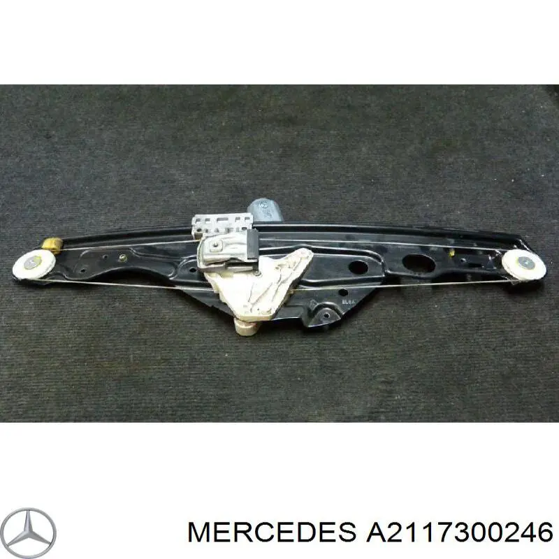 A2117300246 Mercedes mecanismo de acionamento de vidro da porta traseira direita