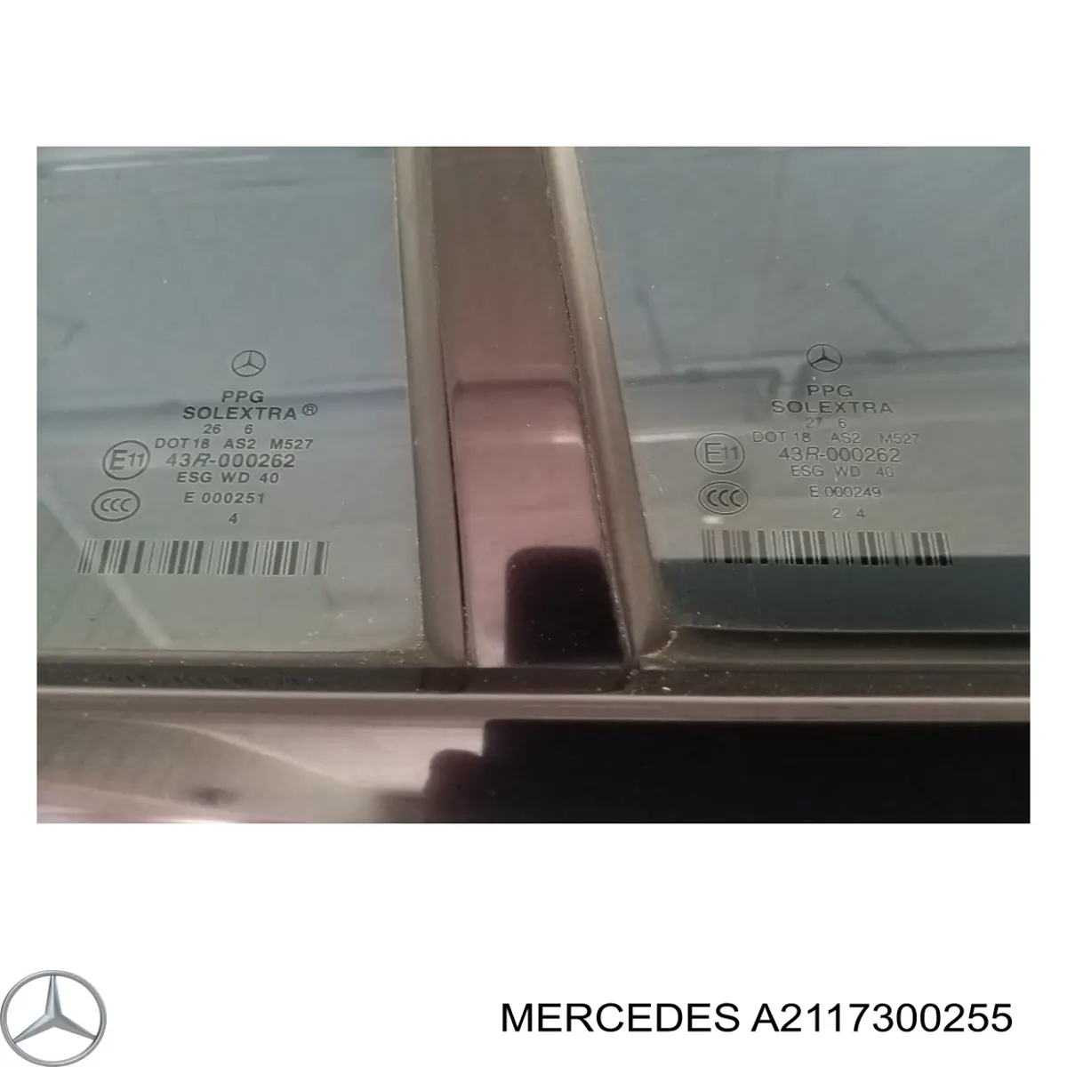 Купить A2117300255 Mercedes Задняя форточка правая