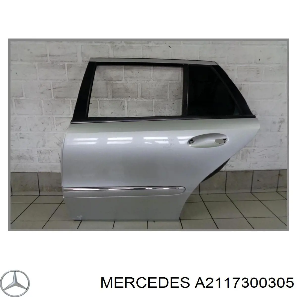 Задняя левая дверь Mercedes A2117300305
