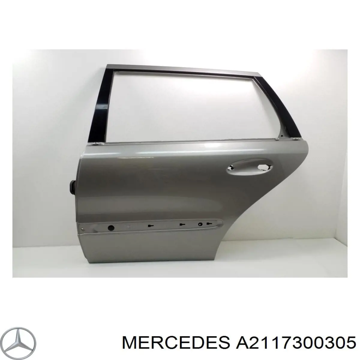 Porta traseira esquerda para Mercedes E (S211)