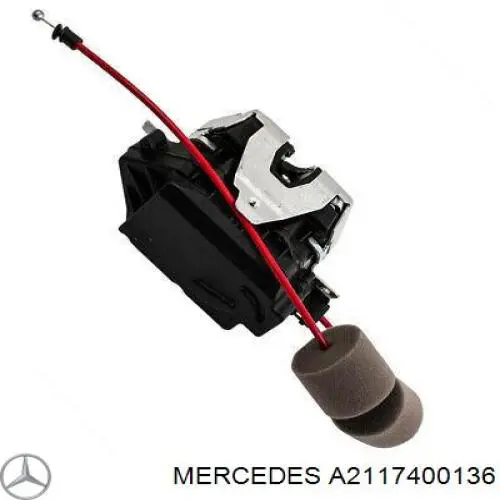 A2117400136 Mercedes замок крышки багажника (двери 3/5-й задней)