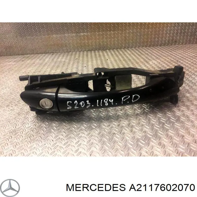 A2117602070 Mercedes ручка двери передней наружная правая