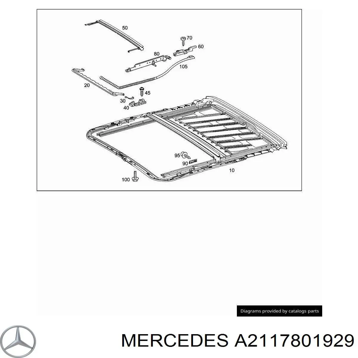  A2117801929 Mercedes