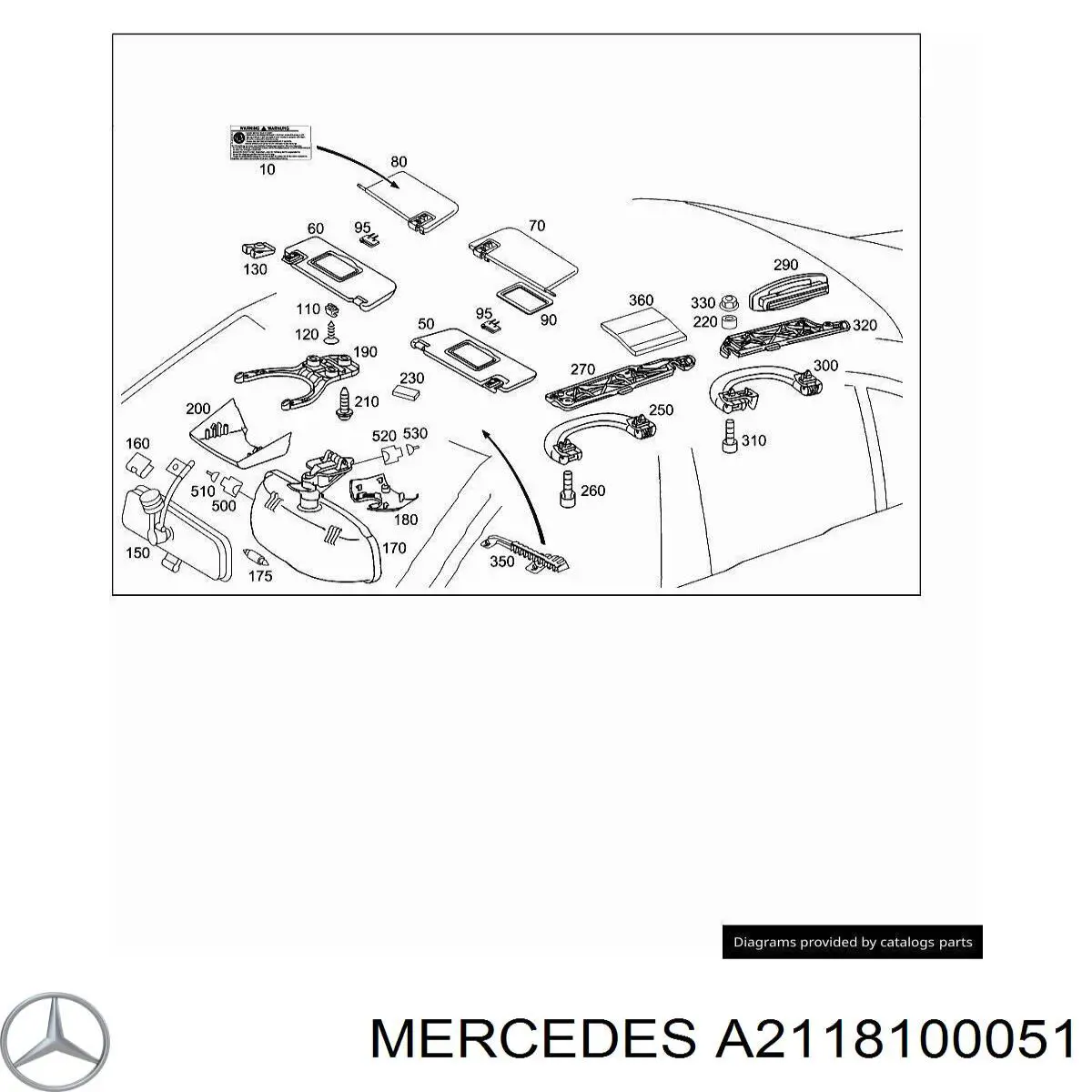  A21181000518K67 Mercedes