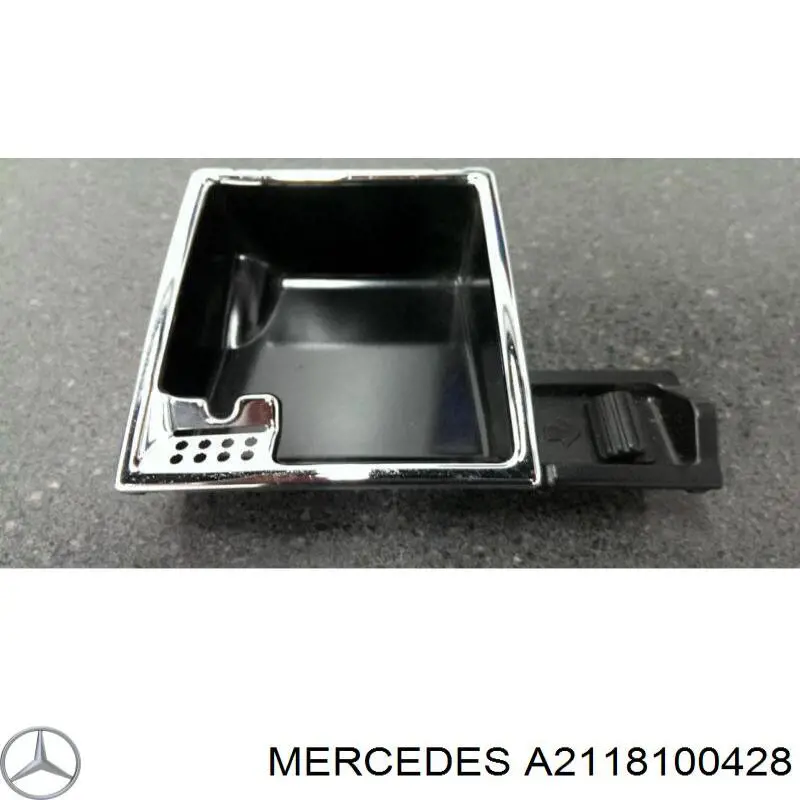 Cinzeiro de consola central para Mercedes E (S211)