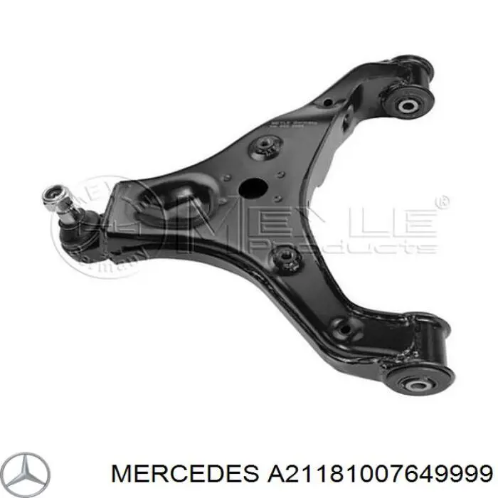 Накладка (крышка) зеркала заднего вида левая A21181007649775 Mercedes