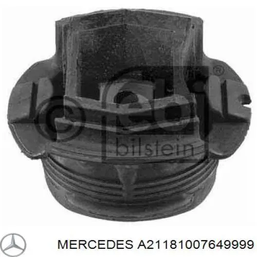 Купить A21181007649775 Mercedes Накладка водительского зеркала
