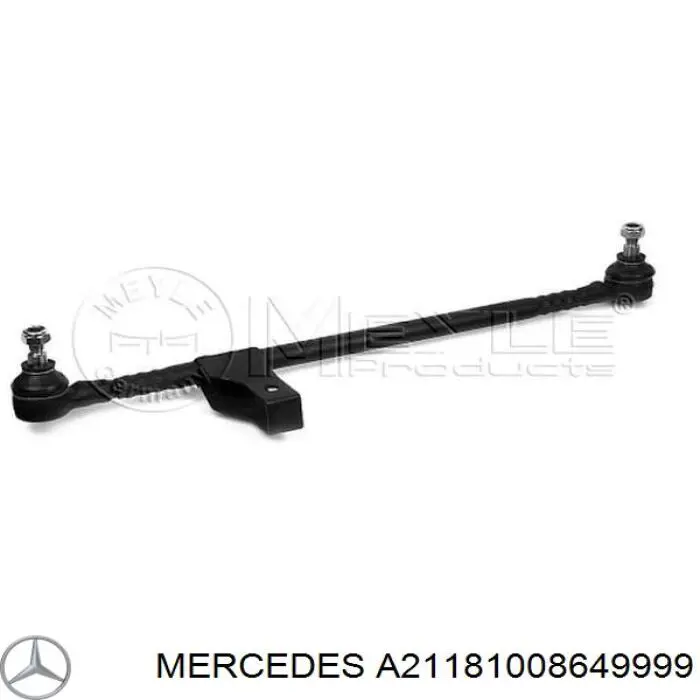 A21181008649999 Mercedes Накладка зеркала заднего вида, правая