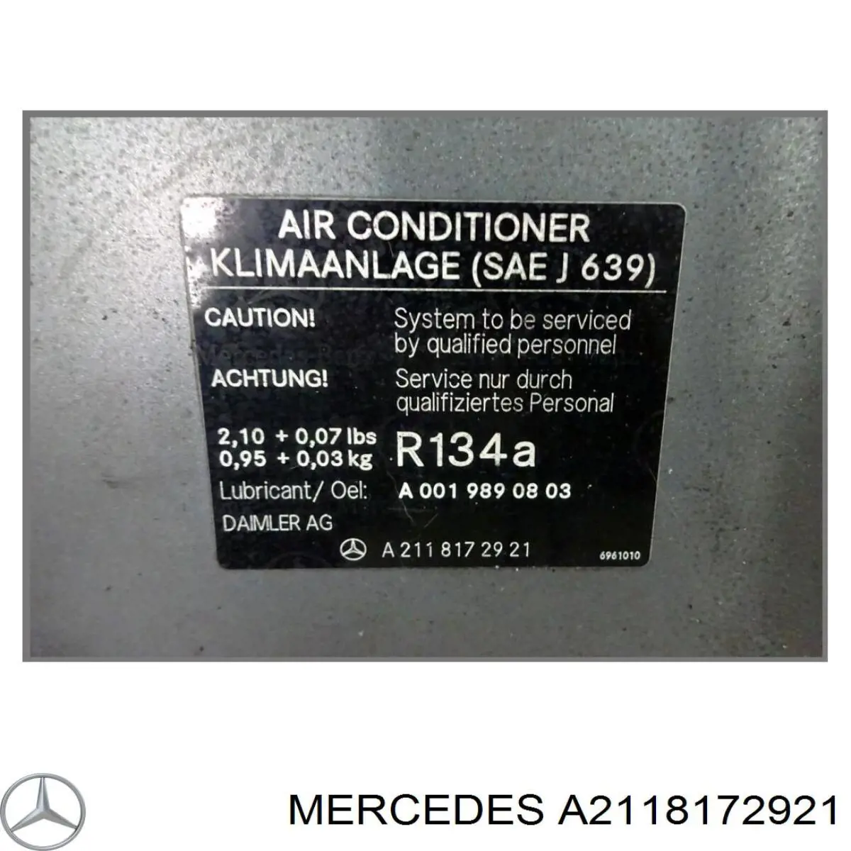  2118172921 Mercedes