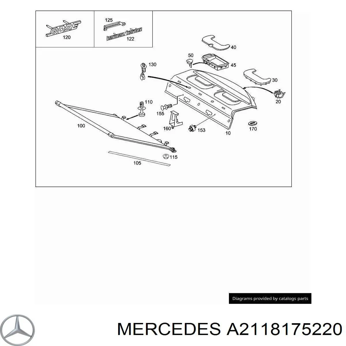 A2118175220 Mercedes 