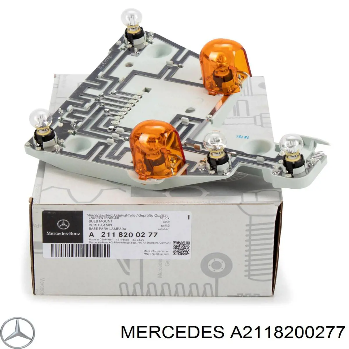 Circuito de contato da luz traseira para Mercedes E (W211)
