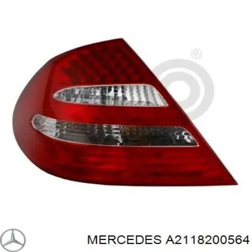 A2118200564 Mercedes фонарь задний левый
