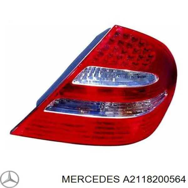Задняя левая фара Mercedes A2118200564 цена, от 126.69 USD